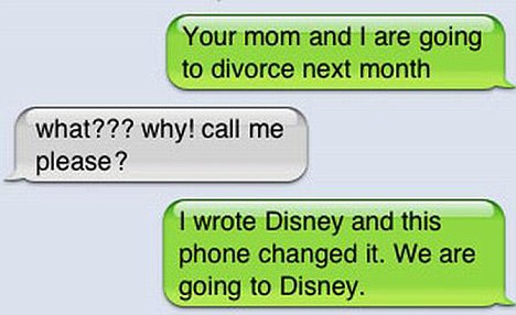 AUTO CORRECT DISASTERS