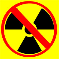Anti nuclear logo