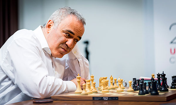 Garry Kasparov. Foto de Chessbase.com